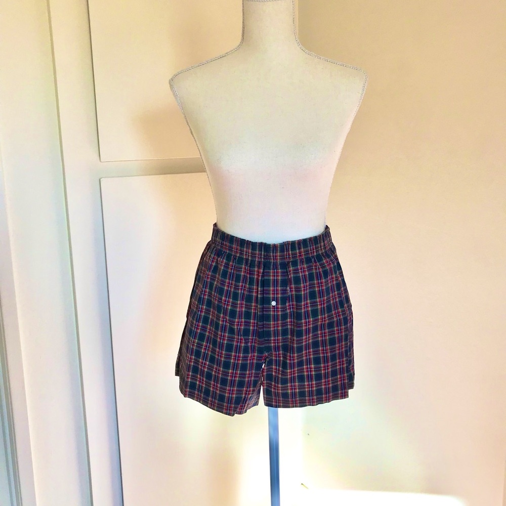 J.Crew plaid boxers